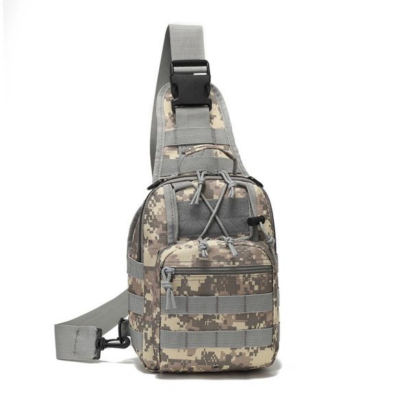 Oxford Cloth Cycling Bag Camouflage Outdoor Sports Small Chest Pannier Bag - Image 9