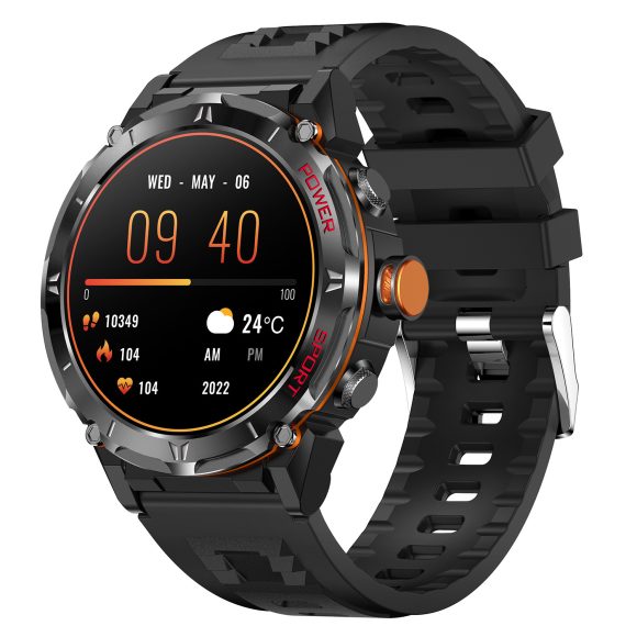New Y18 Smart Watch 143-inch Blood Oxygen GPS Altitude Pressure Monitoring - Image 2