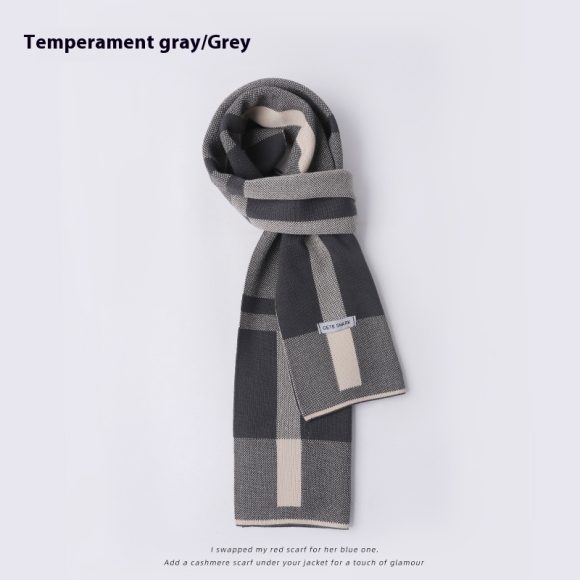 Scarf Winter Men's Outdoor Windproof Neck Protection - Image 7