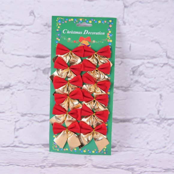 Christmas Tree Ornaments Christmas Decoration Bow - Image 8