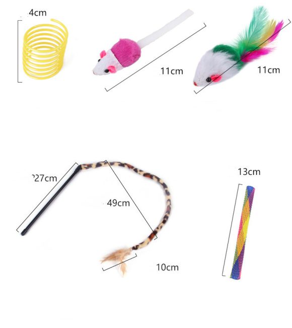 Cat Toy Set Funny Cat Assembled Toys Cat Tunnel Cat Tunnel Pet Supplies - Image 3