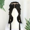 Ancient Costume Wig Female Ancient Style Han Chinese Clothing Lazy Whole Head Cover