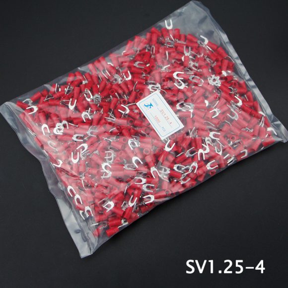 SV Series Cold-pressed Fork-shaped Pre-insulated Terminal Blocks - Image 6