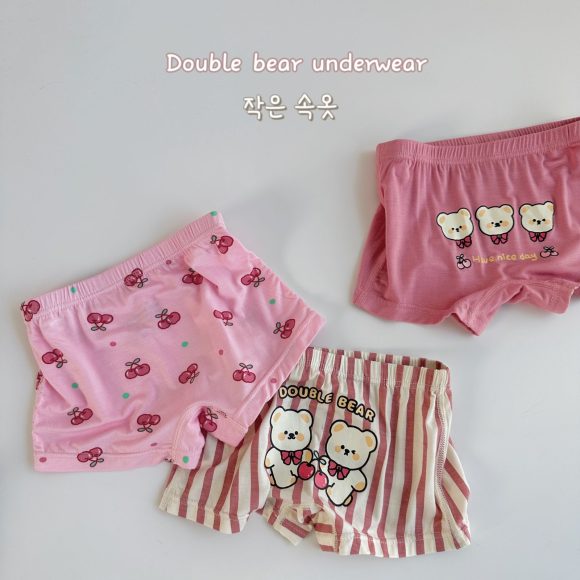 Three-piece Set Children's Underwear Modal Printing Baby Kindergarten Boxer Shorts - Image 3
