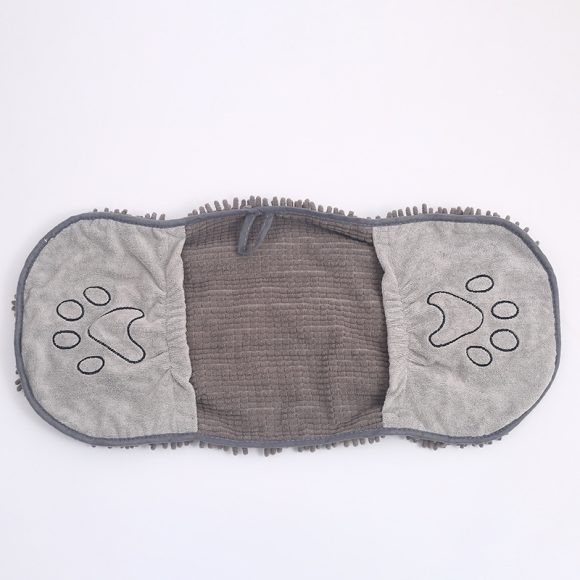 Pet Scrubbing Towel For Cats And Gloved Bath Towels - Image 4