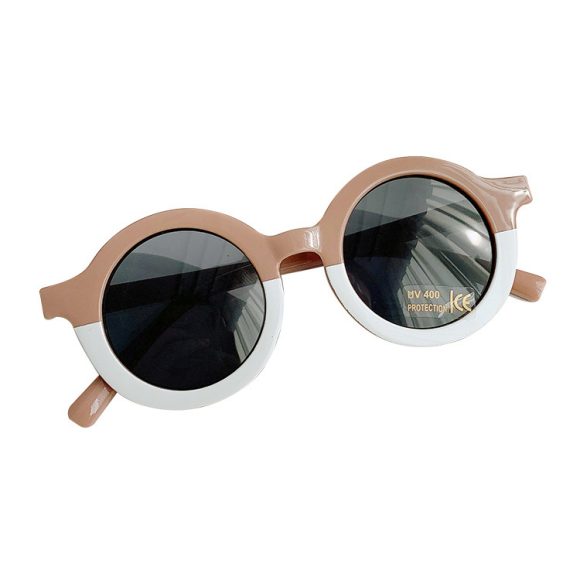 Children's Sunglasses Round Frame Sun Protection And Sunshade Fashion All-matching - Image 2