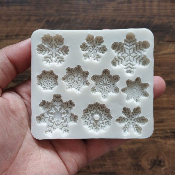 Christmas snowflake silicone mold - Image 6