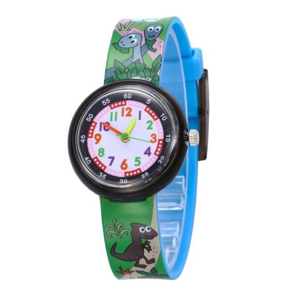 Children's Silicone Cartoon Transparent Cute Fashion Watch - Image 10