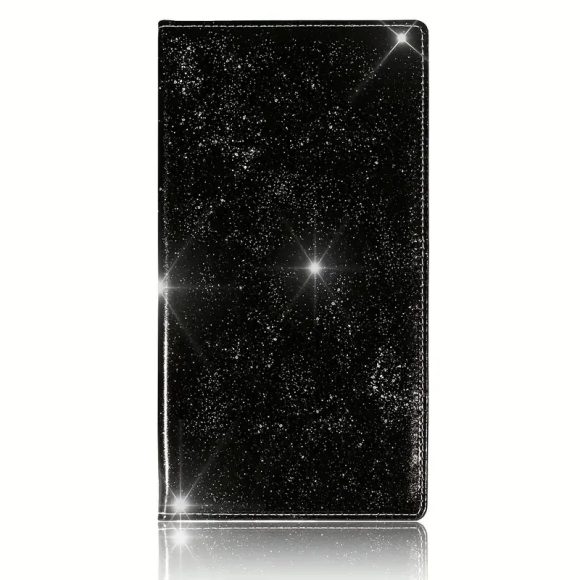 Insurance Document Card Holder In Rose Gold And Black