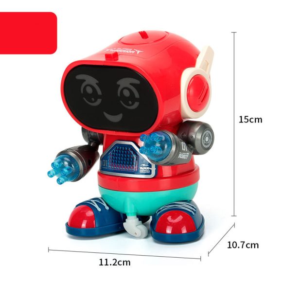 Electric Rock Robot, Music, Light, Automatic Walking, Swinging And Dancing Robot, Children's Toys - Image 2