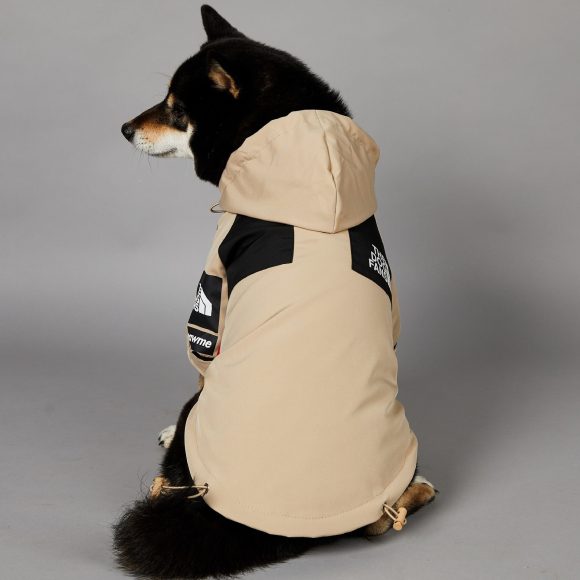 Khaki Dog Pet Shell Jacket - Image 3