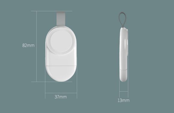 Compatible with Apple, Magnetic Charging iWatch   Watch Charging USB Portable Watch Wireless Charger - Image 5