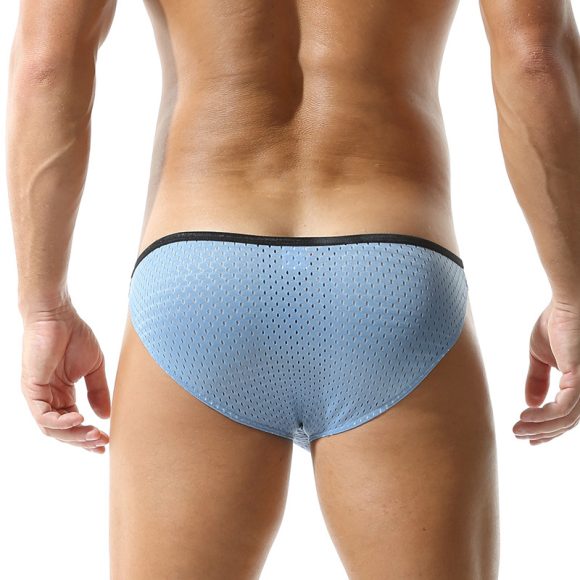 Solid Color Men's Briefs Mesh Thin - Image 4