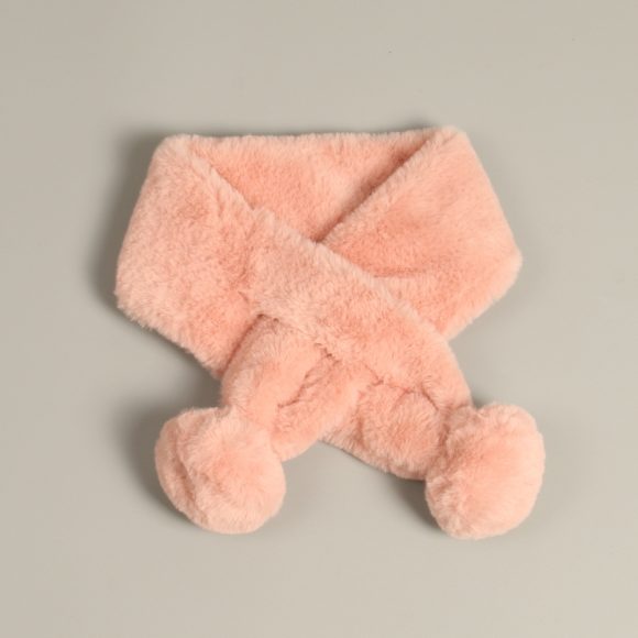 Pure Plush scarf winter warm scarf Korean girls baby boy decorative collar assembly warm scarf - Image 2