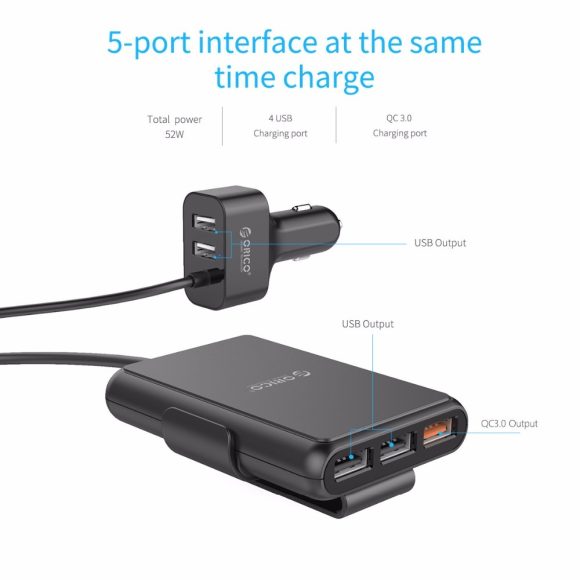 ORICO fast charge qc3.0 car charger - Image 6