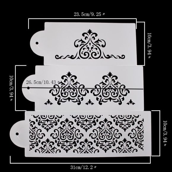 DIY 3-piece fondant hollow template - Image 3
