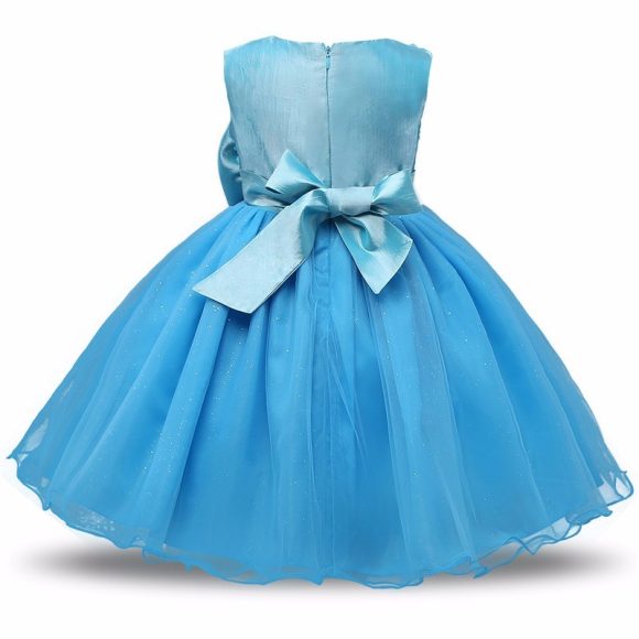 Princess Flower Girl Dress Summer Tutu Wedding Birthday Party Dresses - Image 10