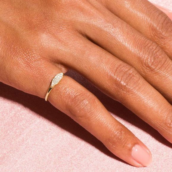 Women's Fashion Gold-plated Simple Thin Ring - Image 3