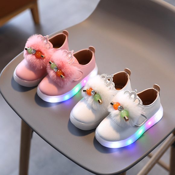 Flashing Shoes Kids Board Shoes Soft Sole - Image 3