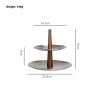 Matte Stainless Steel Storage Rack Mid-ancient Entrance Decoration - Image 3
