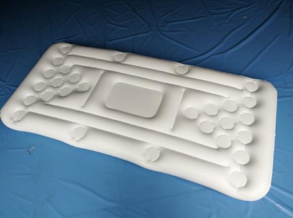 Water Party  Air Mattress Ice Bucket Cooler Cup Holder Inflatable Beer Pong Table Pool Float - Image 2