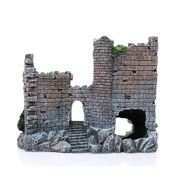 Fish tank resin castle decoration - Image 4
