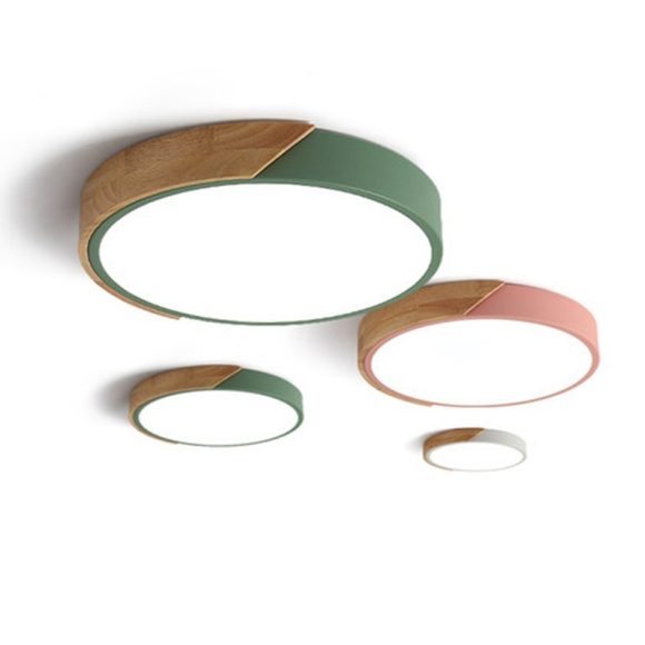 Led Ceiling Light Macaron Round Bedroom Light - Image 5