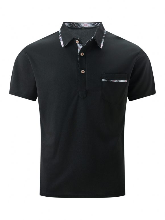 European And American Lapel T-shirt Polo Shirt - Image 4
