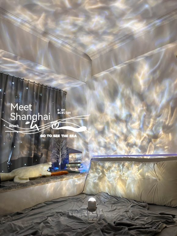 Dynamic Water Ripple Ambience Light Light And Shadow Atmosphere Table Lamp - Image 2