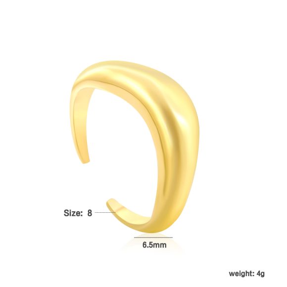 Retro 18K Zircon Ring Fashion - Image 8