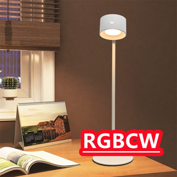 Magnetic Touchable LED USB Rechargeable Table Lamp 360 Rotate Cordless Remote Control Desk Lights Home Bedroom Wall Night Lamp - Image 9