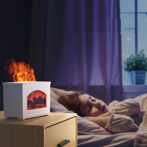 Simulated Flame Light Effect Humidifier For Home Use - Image 3