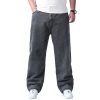 Straight Loose Plus Size Fatty Fat Brother XL Size Men's Clothing Wide Leg Daddy Pants - Image 7