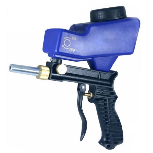 Portable gravity sandblasting gun pneumatic sandblasting set small rust sandblasting device sand blasting machine - Image 4