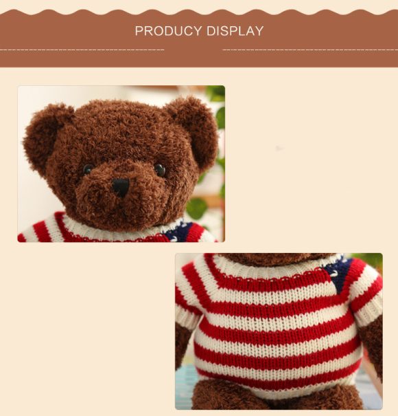 Teddy bear hug bear plush toy bear cub - Image 3