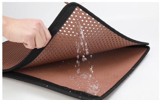 Pet Cat Litter Mat Pet Supplies EVA Double Cat Litter Mat - Image 2