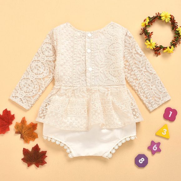 Lace baby jumpsuit - Image 7