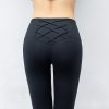 Bodybuilding Hip Raise High Waist Belly Contracting Thin Running Sports Yoga Pants - Image 3
