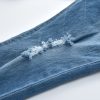 Girls Lace Pearl Jeans Set - Image 7