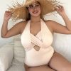 Women's Fashion Plus Size One Piece Swimwear - Image 6