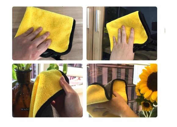 Car wash towel cleaning cloth special towel not lint car glass absorbent rag non-deer skin towel thickening without leaving marks - Image 7