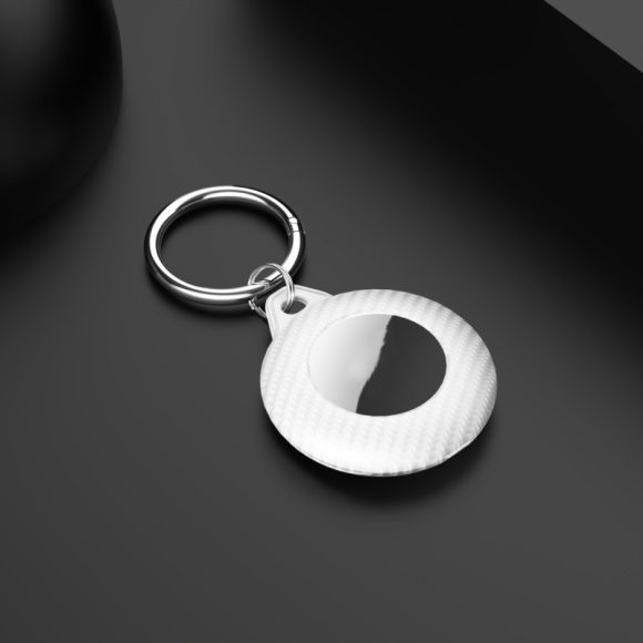 Suitable For Anti-lost Device Pp Carbon Fiber Pattern Keychain Frosted Ultra-thin Tracker Protective Cover - Image 3