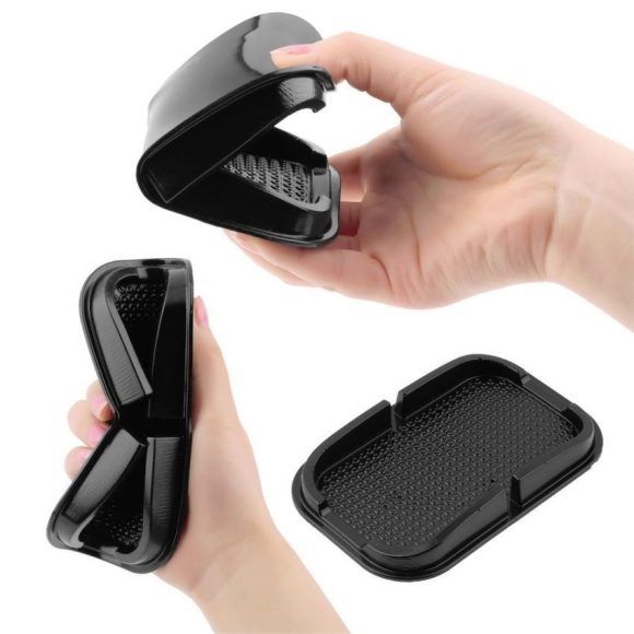 Compatible with Apple, Vehicle mounted antiskid pad iphone7P mobile phone navigation multi-functional support Pu box OPP bag - Image 4