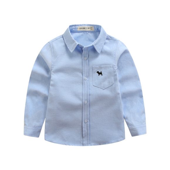 Children's Shirts Boys' Long-sleeved Shirts - Image 2