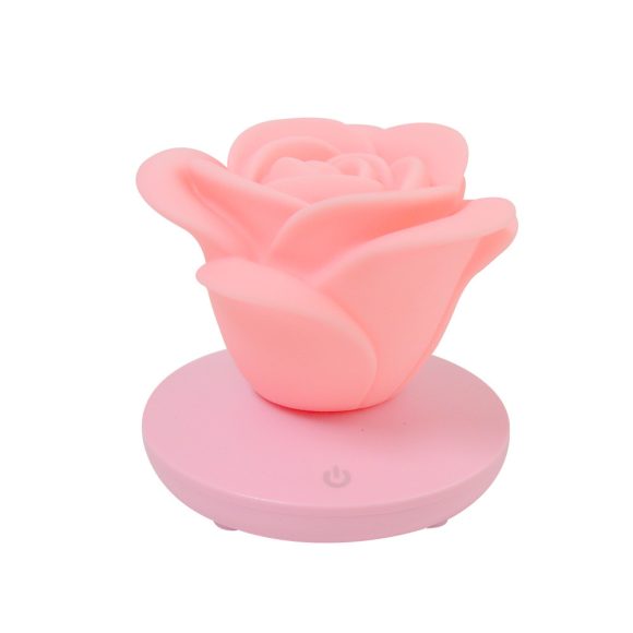 4 Colors Romantic Rose-shape Three Lighting Level Dimming Touch Night Light Valentine's Day Night Light - Image 6
