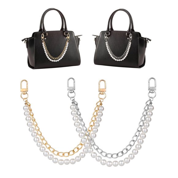 Anti-lost Mobile Phone Lanyard Water Cup Portable Pearl Double Chain Bag Decorative Chain - Image 6