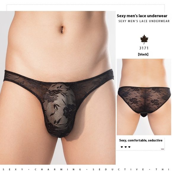 New Fashion Lightweight Breathable Sexy Men's Briefs - Image 3