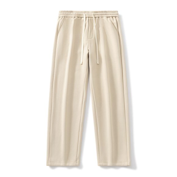 Autumn And Winter Velvet Padded Casual Pants Loose Straight - Image 2