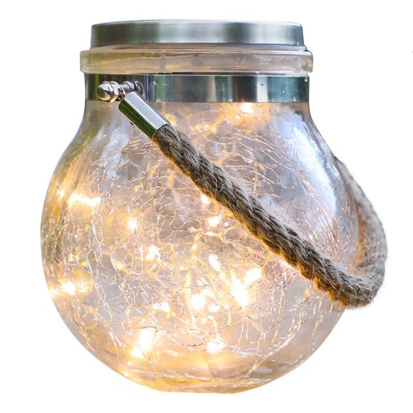Crack ball glass jar light - Image 4