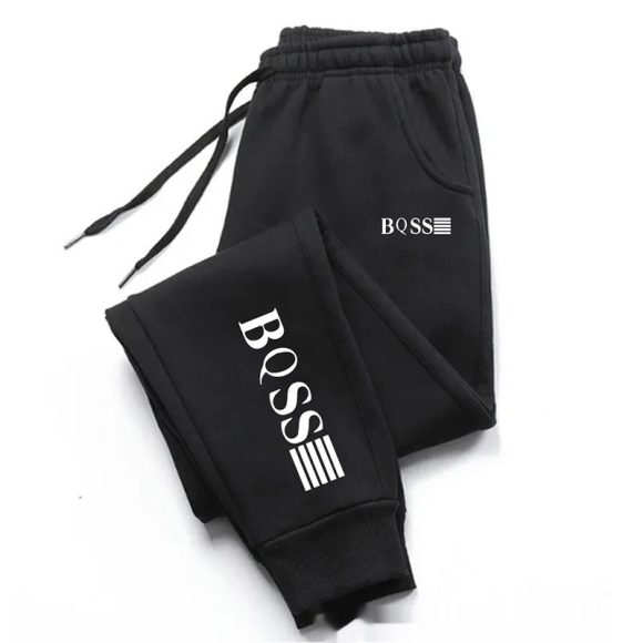 Autumn And Winter Fleece Warm Sports Casual Ankle Banded Pants Men And Women - Image 3